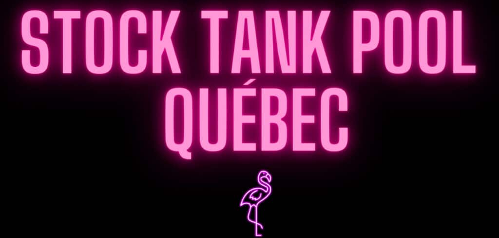 Stock Tank Pool Québec, Logo